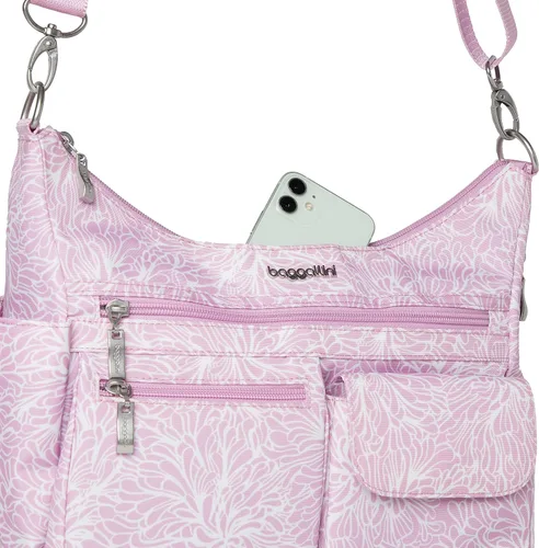 Vista 18 de Baggallini Modern Everywhere Crossbody Women 11x9x4.5 RFID Hobo Bag