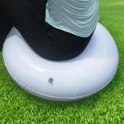 Vista 5 de Pod Swing Hammock Chair Inflatable Seat Cushion Replacement for Kids 27.5 Inch Universal Size for Most, Thickened PVC