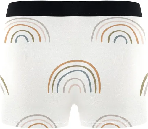 Vista 4 de CHIFIGNO Meadow Wildflower Boho Bamboo Fiber and Spandex Trunk Underwear Men, Soft and Breathable, S