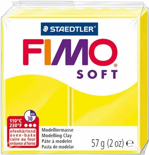 Vista 5 de FIMO Soft & Effect - Arcilla polimérica para modelar horno, 2.01 oz, juego de 8 unidades, colección Squeezy Juicy