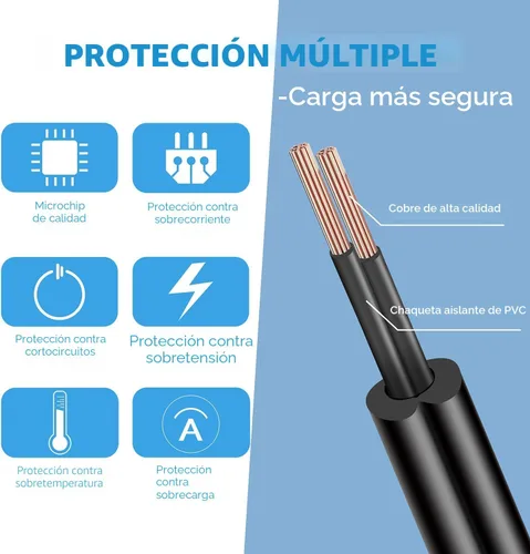 Vista 2 de Kado Power Adapter 48W 12V-4A 3A 2.5A 2A 1.5A 1A AC/DC Cable de alimentación 0.217x0.083 in