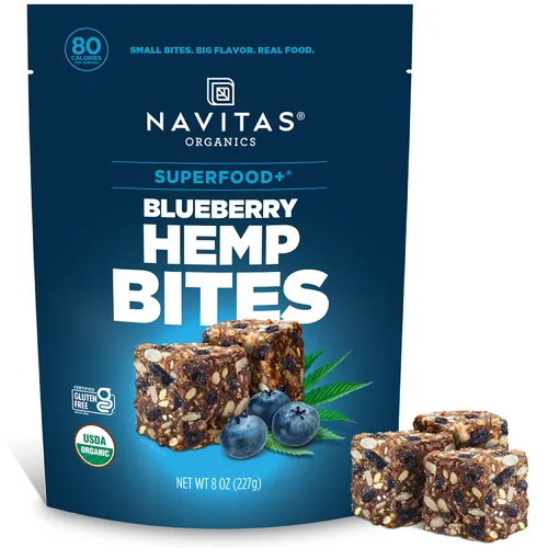 Vista 8 de Navitas Organics Berry Acai Superfood+ BITES – Power Snacks – Todo natural a base de plantas – Energía limpia y nutrición – USDA orgánico, sin OMG