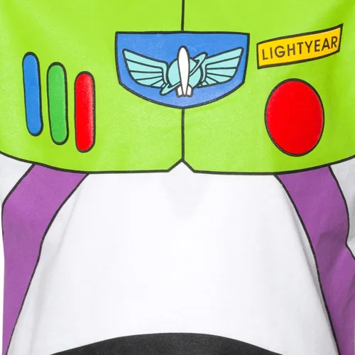 Vista 5 de Disney Pixar Toy Story Woody - Conjunto de camiseta y pantalones cortos de malla para niños pequeños a grandes