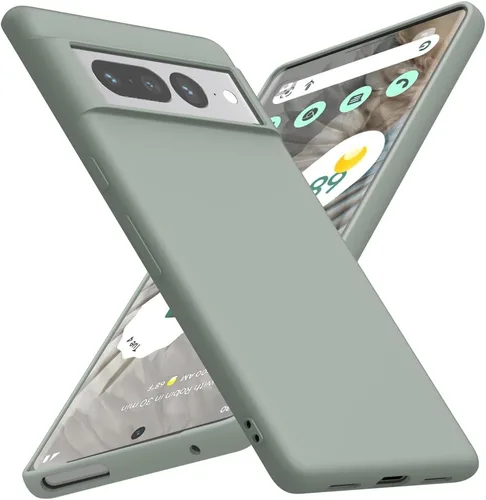 Vista 116 de X-level - Funda para Google Pixel 6a, ajuste delgado, color negro