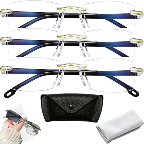 Vista 12 de 2027 New Auto Focus Glasses Self Adjusting-Self Adjusting Smart Glasses Auto Adjusting Eye Glasses For Near And Far, Smart Lenses Auto Focus Silver