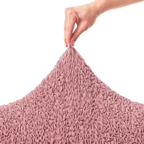 Vista 7 de PAULATO BY GA.I.CO. Funda elástica para silla de oficina y juegos, funda transpirable para sillón de computadora de escritorio con cremallera Rosa