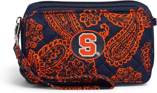 Vista 16 de Vera Bradley - Bolso cruzado de algodón todo en uno con protección RFID para mujer Amatista Plaid - Algodón Reciclado