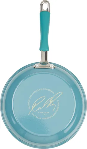 Vista 11 de Rachael Ray Cook + Create - Sartén antiadherente de 8.5 pulgadas, Agave Azul