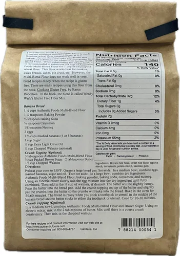 Vista 2 de Mezcla múltiple de harina sin gluten