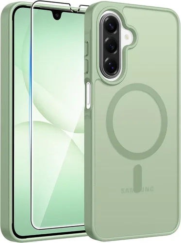 Vista 12 de FNTCASE para Samsung Galaxy Z Fold 7 Estuche Magnético: Funda de Teléfono Celular con Textura Mate Translúcida, Protección contra Caídas de Grado