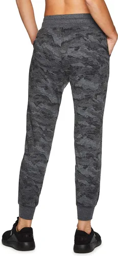 Vista 5 de RBX Active - Pantalones deportivos para mujer, talla grande, para entrenamiento, yoga, pantalones deportivos