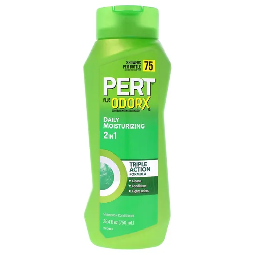 Vista 6 de Pert Plus Champú y acondicionador 2 en 1, cabello normal, té verde, 13.5 onzas líquidas
