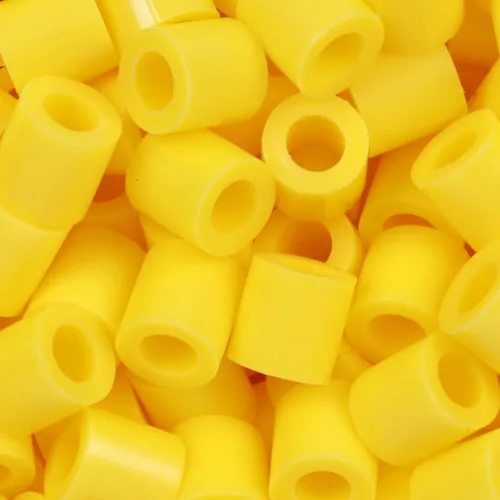 Vista 2 de Perler Beads 1,000 unidades, color amarillo