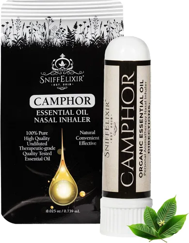 Vista 8 de Inhalador de vapor nasal para aromaterapia con aceite esencial para alivio de senos y alergias, paquete de 3 sin respiración, nariz tapada, moco