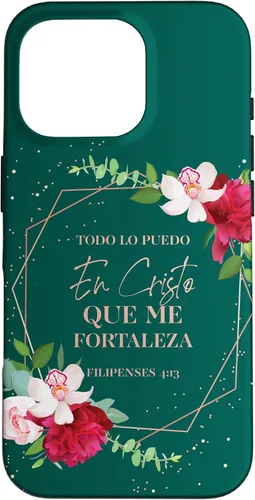 Vista 20 de Regalos Mujer Cristiana Español Versículos de la Biblia Español Funda para iPhone 17