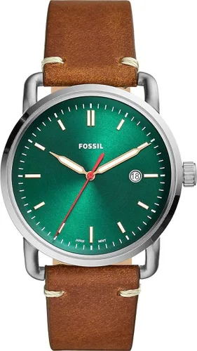 Vista 2 de Fossil Mens Analogue Quartz Watch with Leather Strap FS5540 Strap
