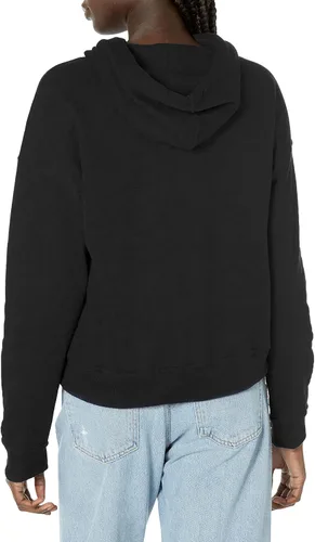 Vista 2 de Champion Sudadera con capucha para mujer, Powerblend, forro polar, sudadera para mujer, logotipo C (regular o plus)