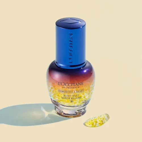 Vista 2 de L'Occitane Immortelle Overnight Reset Suero para Ojos 0.50 fl oz