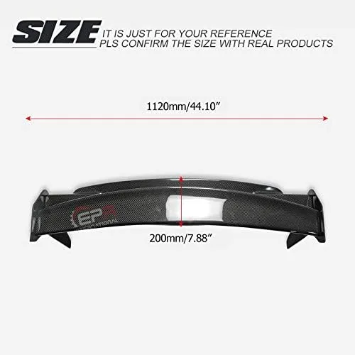 Vista 6 de Para 2010-16 Mini Countryman R60 piezas de coche de fibra de carbono DG estilo alerón trasero