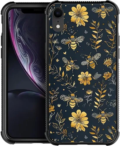 Vista 34 de Funda compatible con iPhone 8 Plus, diseño de oso de bosque otoñal, a prueba de golpes, antiarañazos, carcasa trasera de policarbonato duro