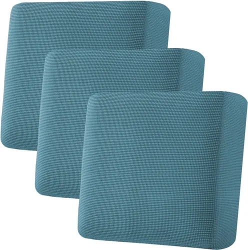 Vista 474 de H.VERSAILTEX Fundas de Cojín de Asiento Individuales Super Elásticas Fundas de Sofá Fundas de Cojín de Sofá Fundas Deslizables Juegos Tela de Sarga