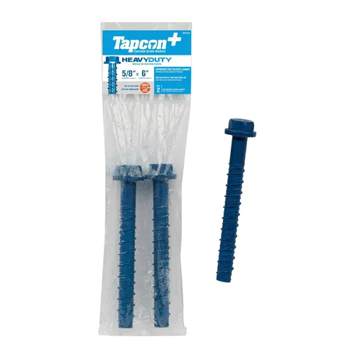 Vista 15 de Tapcon + Anclajes de hormigón Climaseal™ de cabeza hexagonal de servicio pesado 1/2 x 3, 10