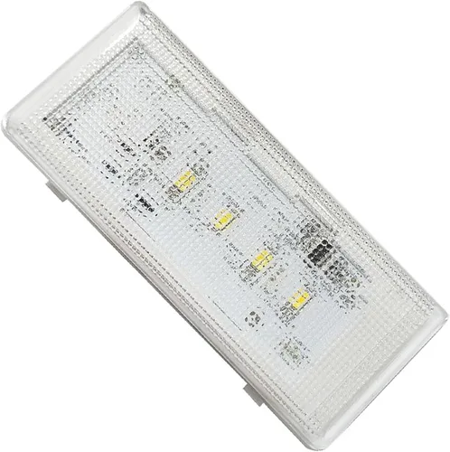 Vista 8 de 1 pieza de luz para refrigerador W10515058, 2 piezas de luz para refrigerador W10515057, juego de placas de luz LED para congelador de reemplazo