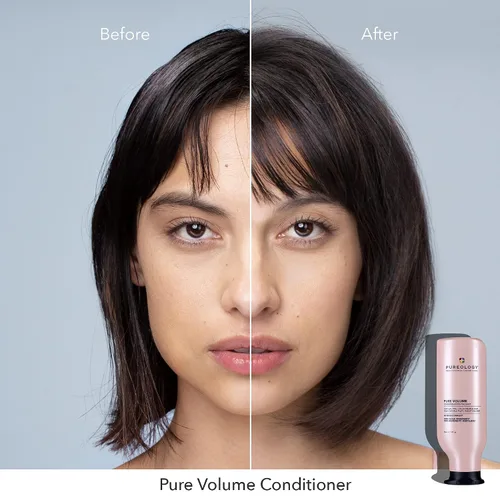 Vista 3 de Pureology Acondicionador de volumen puro Para cabello plano, fino y teñido Añade volumen y movimiento Acondicionador ligero Sin sulfatos