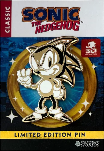 Vista 2 de Sonic The Hedgehog 3 - Pin de edición limitada del 30 aniversario