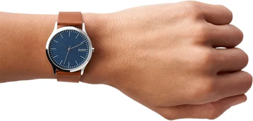 Vista 6 de Skagen - Reloj de cuarzo de estilo minimalista en acero inoxidable para hombre