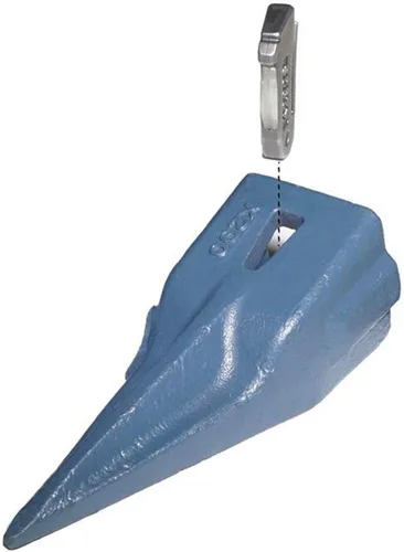 Vista 3 de Titan Attachments Juego de 5 piezas X290TT Cucharón Dientes K290S Spring Pin Tiger Diente Excavadora Hensley