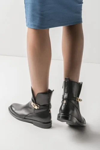 Vista 6 de JATAREA Botines y botas de cuero para mujer