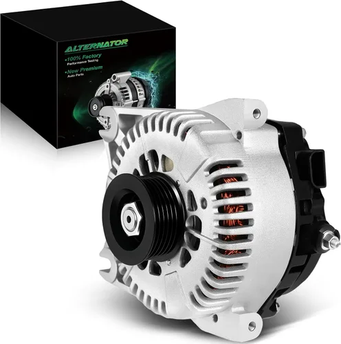 Vista 55 de Alternador de 4.0L para: Ford Explorer 2002 2003 2004, Explorer Sport Trac 2001-2004 para: Mercury Mountaineer 2001-2004, polea de 6 ranuras de 12V
