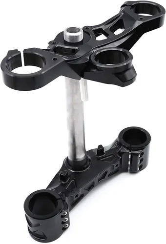 Vista 2 de PROCNC - Abrazadera de horquilla delantera para motocicleta Kawasaki Ninja 400 2018 2019 2020 2021 2022 (negro)