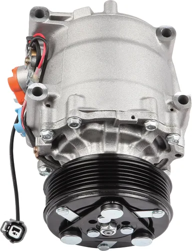 Vista 7 de LUJUNTEC 2002-2005 Compatible para Honda Civic AC Compressor y A/C Embrague Fuerte Refrigeración