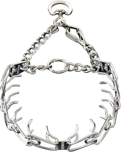 Vista 2 de Pet Supply Importados Herm Sprenger, Collar de entrenamiento cromado con broche de soltado rápido, s, Plateado