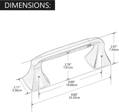 Vista 2 de Soporte de papel higiénico giratorio para la colección Moen YB5108BN Voss, níquel cepillado