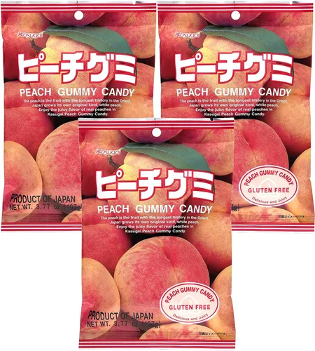 Vista 14 de Kasugai Fruit Assort - Caramelos de gomitas de 3.59 onzas (paquete de 3)