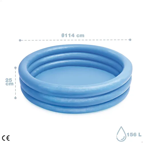 Vista 4 de Piscina azul cristal 45X10 pulgadas