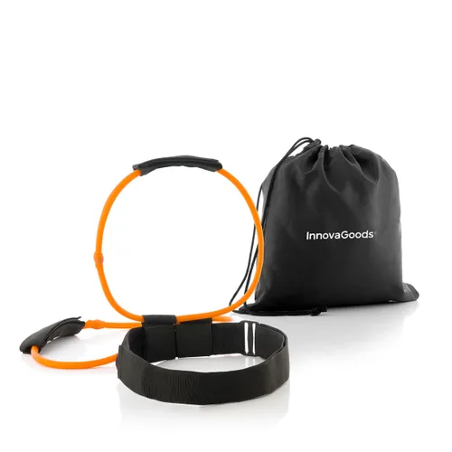 Vista 8 de Cinturón con Bandas de Resistencia para Glúteos y Guía de Ejercicios Bootrainer InnovaGoods
