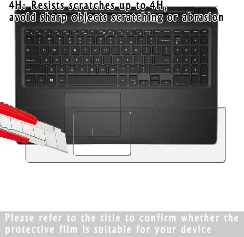Vista 2 de Paquete de 2 protectores transparentes, compatibles con Chuwi FreeBook de 13.5 pulgadas, teclado táctil, panel táctil [no protectores de pantalla]