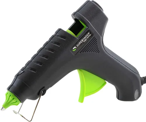 Vista 12 de Surebonder Kit de pistola de pegamento caliente de alta temperatura con 20 barras de pegamento multiusos de tamaño completo incluidas, perfecto