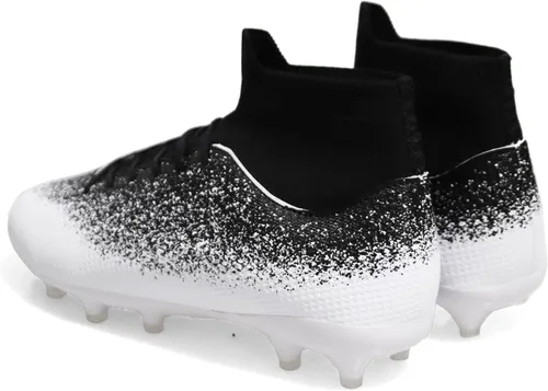 Vista 6 de Botas de fútbol ligeras para hombre, botas de fútbol para exteriores, interiores, césped, picos, jóvenes, niños, zapatos de fútbol AGFGSG