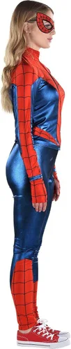 Vista 3 de Party City Spider-Girl Halloween Costume for Women