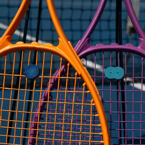 Vista 5 de Get A Grip Tennis Dampeners – Vibration Dampener for Tennis Rackets – Shock Absorbing, Reduce String Vibration & Improve Feel – Fun, Colourful