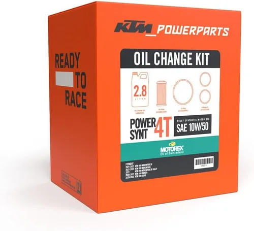 Vista 6 de Kit de cambio de aceite KTM/Motorex 15W/50 (1.7L) - U6923151