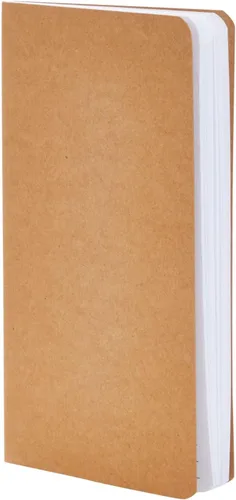 Vista 7 de Paper Junkie Cuadernos para la escuela, 4.3 x 8.2 pulgadas, marrón kraft, paquete de 48 cuadernos rayados, diarios de papel kraft para tomar notas