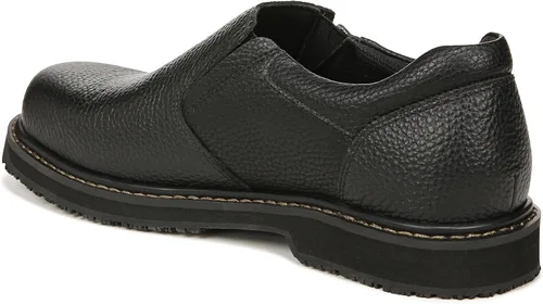 Vista 8 de Dr. Scholl's Shoes Winder II - Mocasines de trabajo antideslizantes para hombre Negro