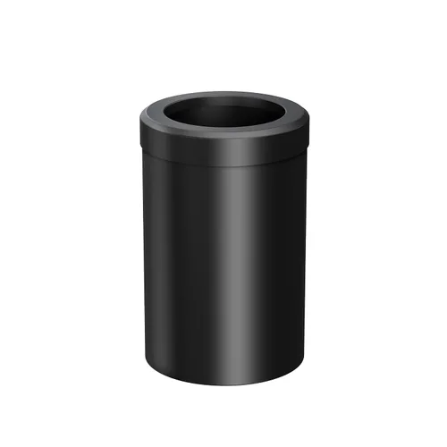 Vista 14 de Gatco Cubo de basura pequeño con tapa, redondo de acero inoxidable de 3 galones, debajo del fregadero, latón cepillado, para baño, dormitorio