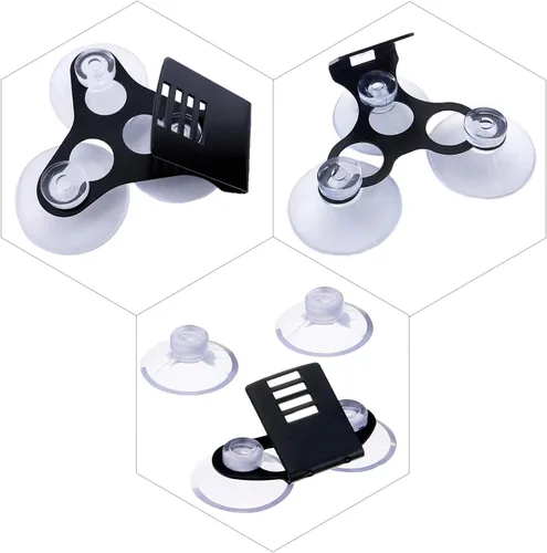 Vista 4 de HSTECH 10 piezas de detectores de radar ventosas para Clear Cobra Escort y Beltronics Radar Detector Mount